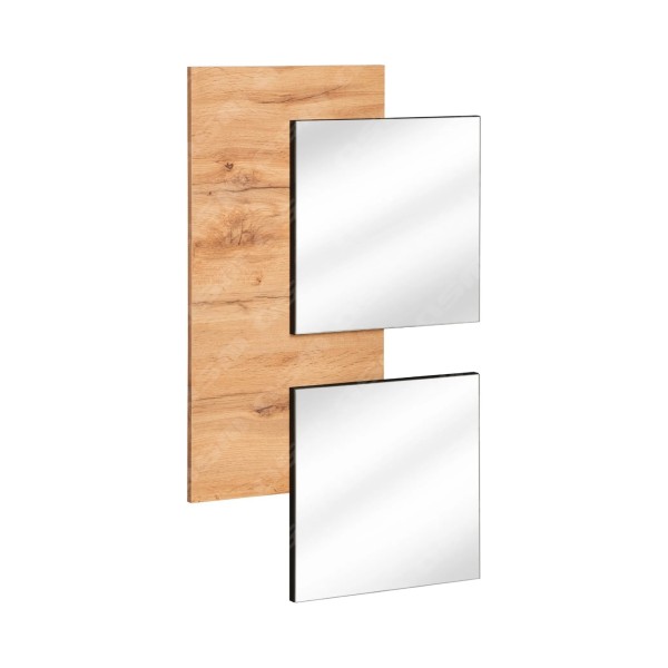 EASY type 01 panneau avec miroirs, chêne Wotan — vue d’ensemble