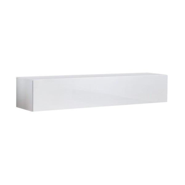 FLY 30 meuble TV suspendu, blanc brillant — détail 1