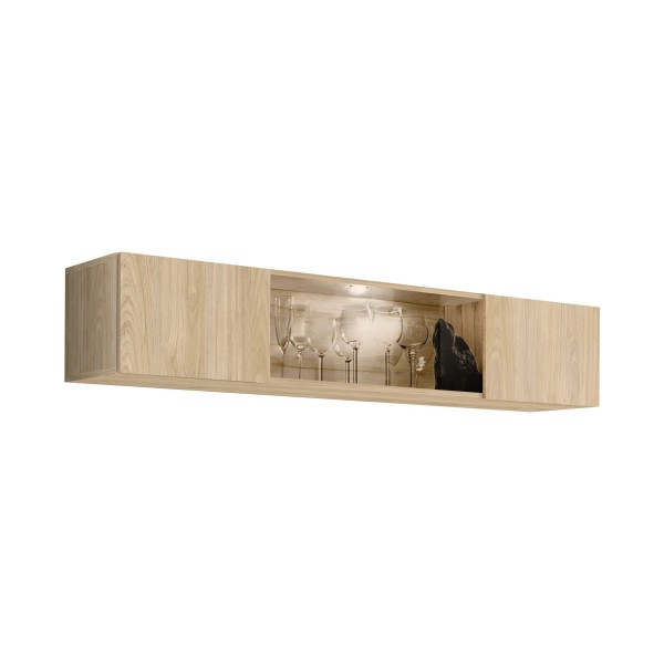 FLY 52 vitrine horizontale, hickory Jackson — vue d’ensemble