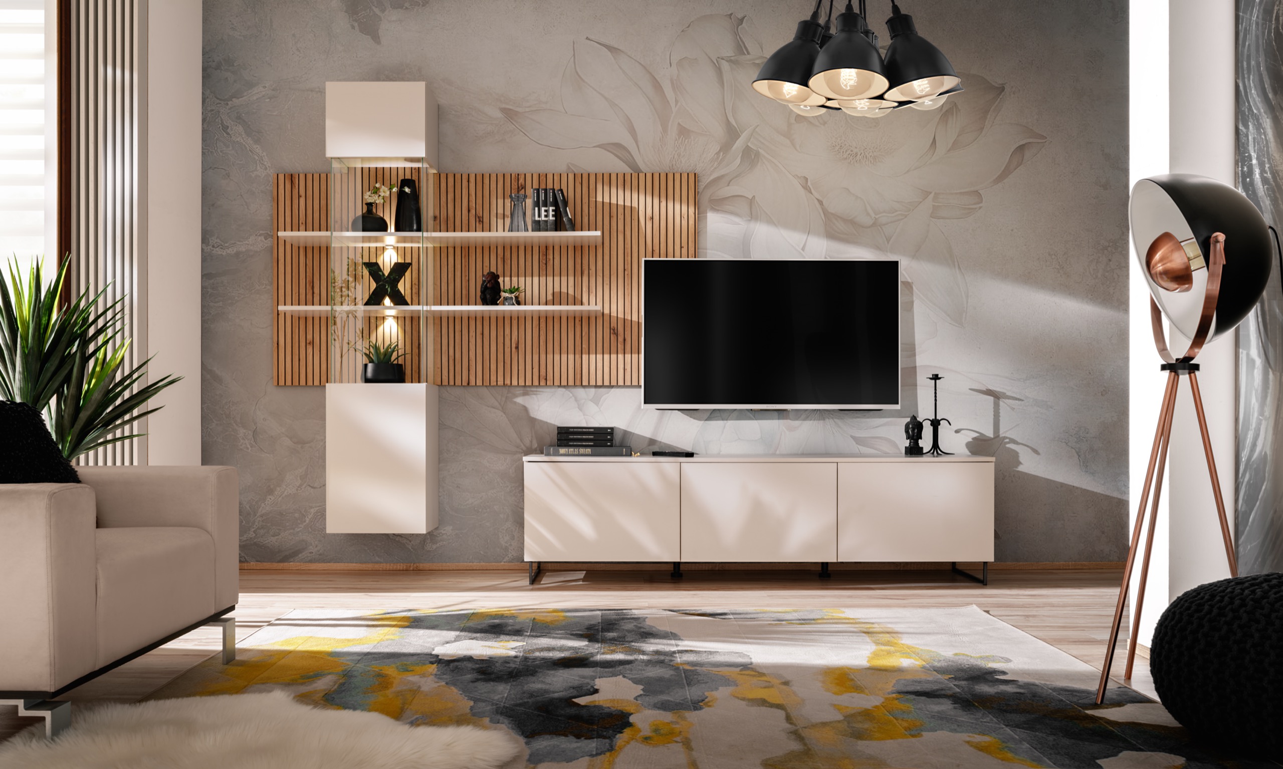 Composition TV GUSTO — vue d’ensemble
