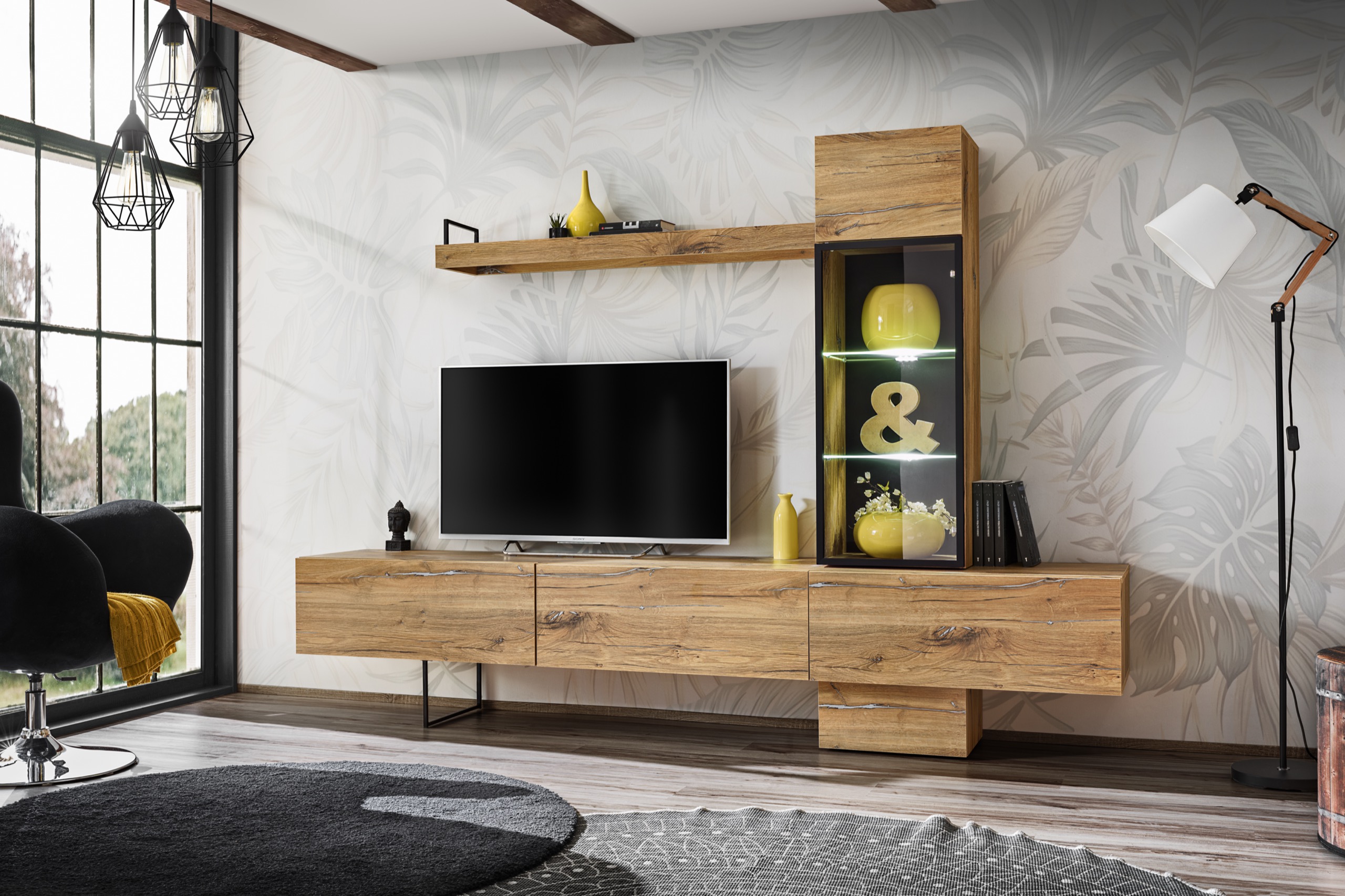 Composition TV Rise — vue d’ensemble
