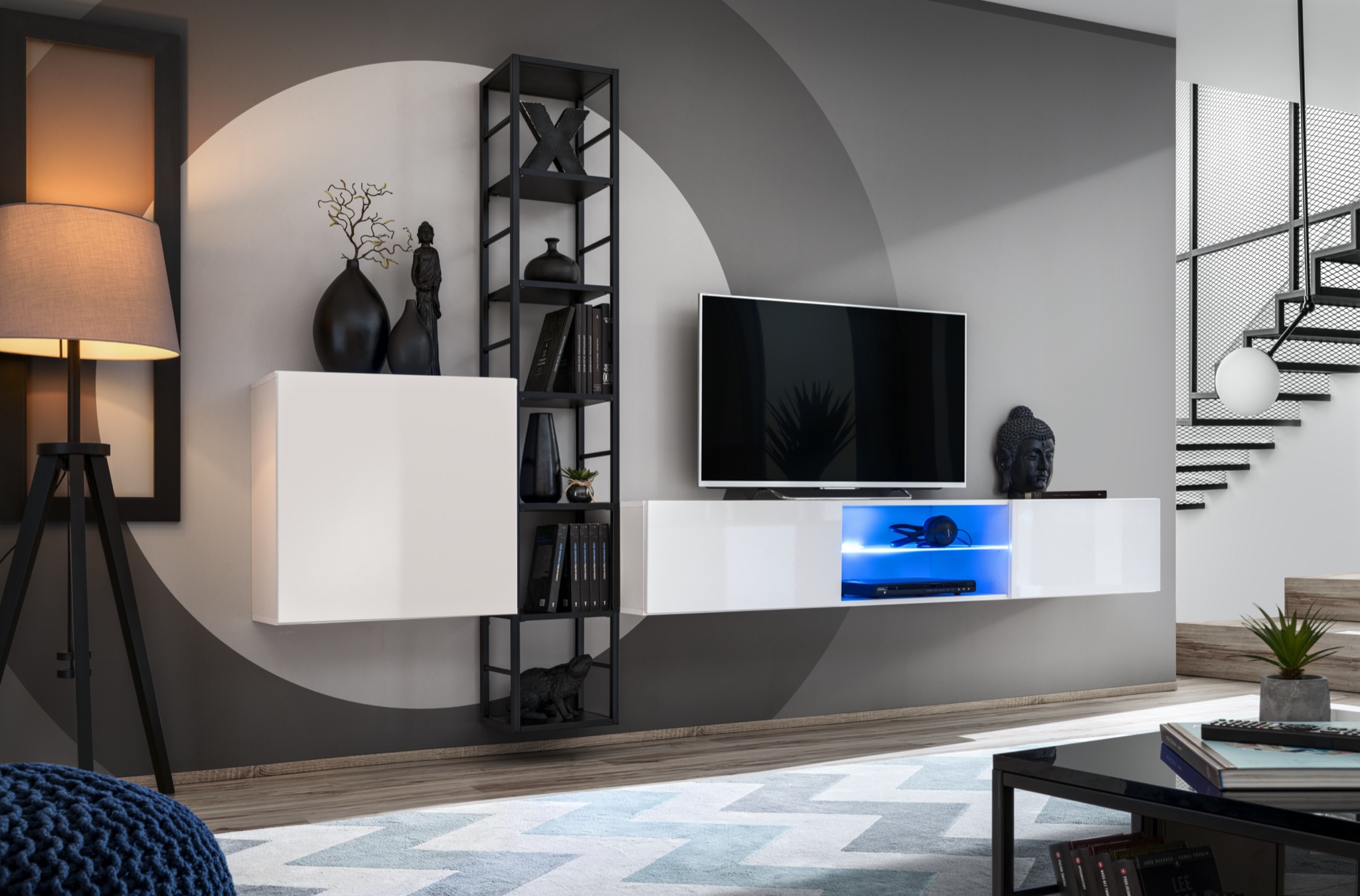 Composition TV SWITCH M6 — vue d’ensemble