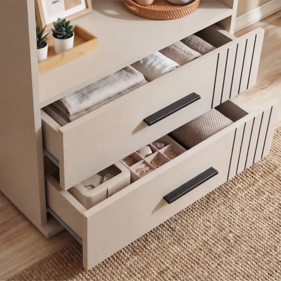 Étagère SIGMA 60 cm, 3 étagères et 2 tiroirs — détail 1