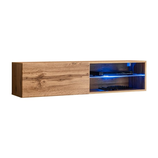 SWITCH M4 composition murale suspendue, chêne Wotan — détail 4